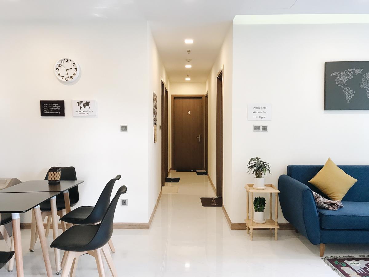 Travelaholic'S Homestay โฮจิมินห์ซิตี้ ภายนอก รูปภาพ